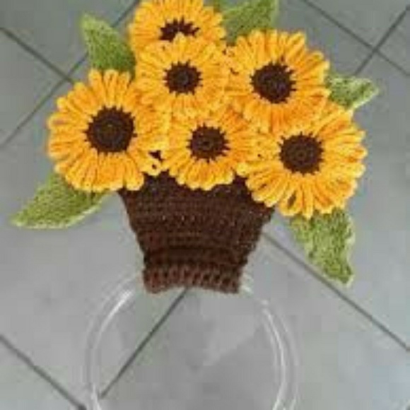 Floral Kitchen towels holders - Picture 3 of 5